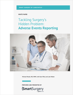 Tackling Surgerys Hidden Problem Adverse Events Reporting